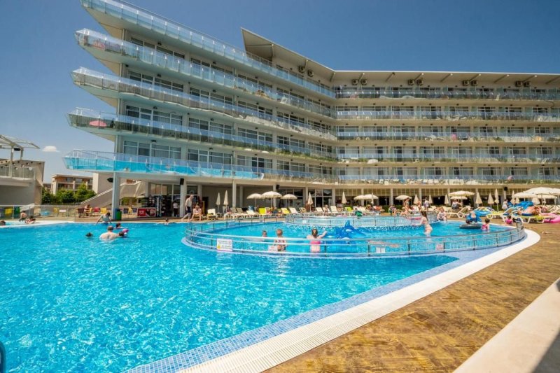 Aqua Nevis Hotel and Aqua Park Napospart