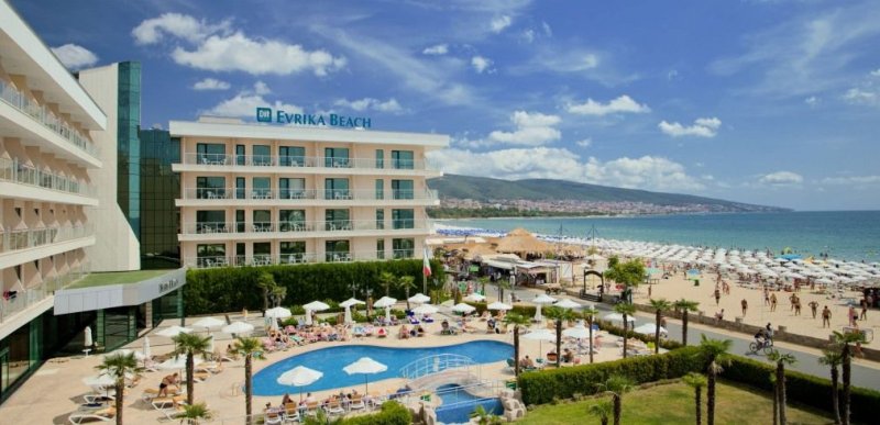 Napospart utazás Dit Evrika Beach Clubhotel