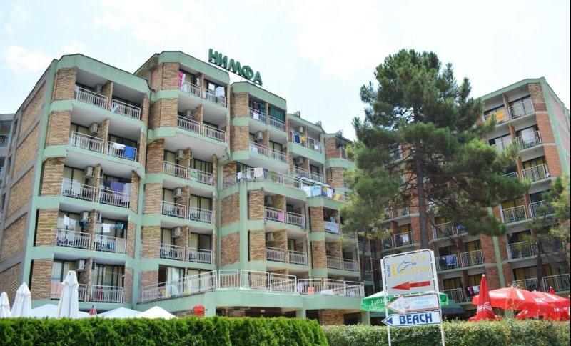 Napospart utazás Hotel Nimfa-Rusalka