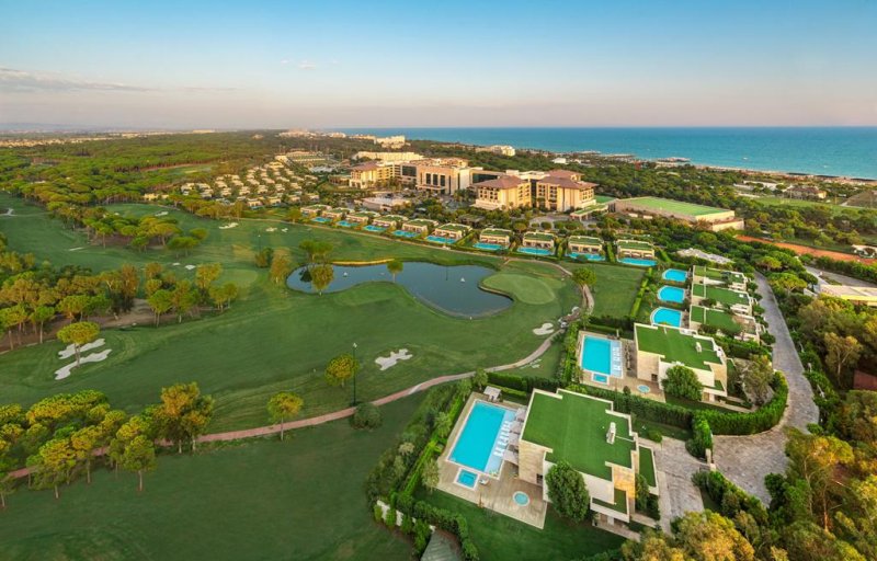 Belek utazás Regnum Carya Golf Resort