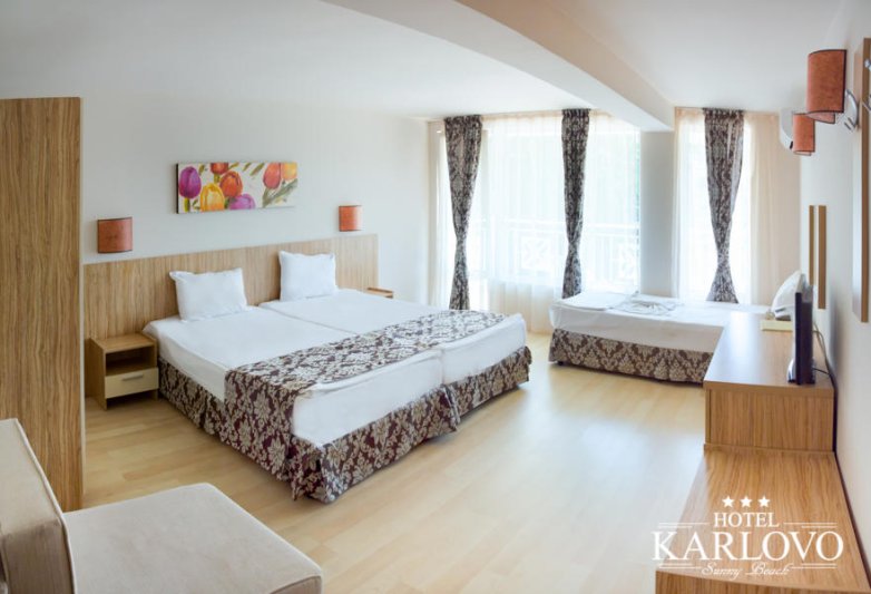 Napospart utazás Hotel Karlovo