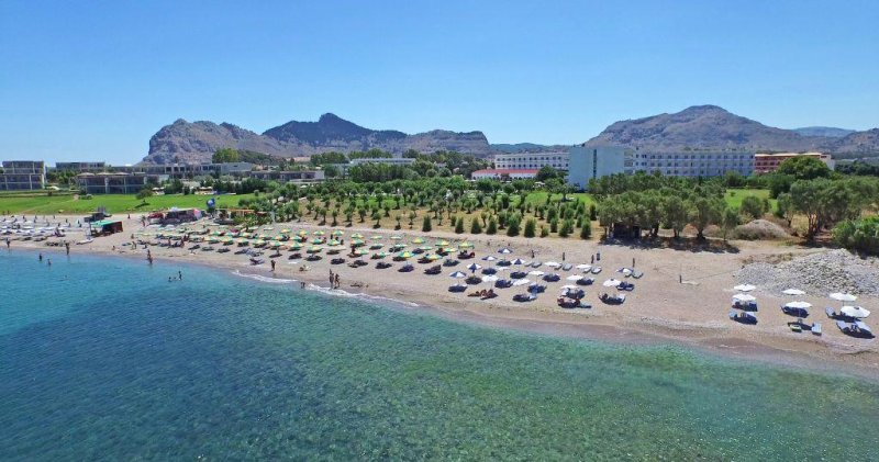 Rodosz Lindos utazás Irene Palace