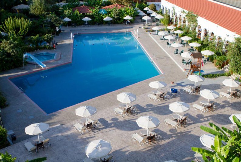 Rodosz Lindos utazás Irene Palace