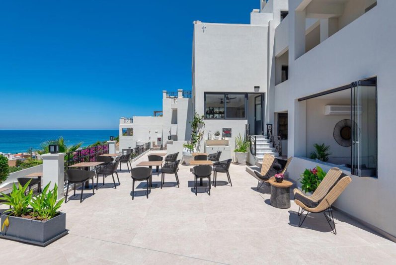 Kréta Stalida utazás Minois Boutique Hotel