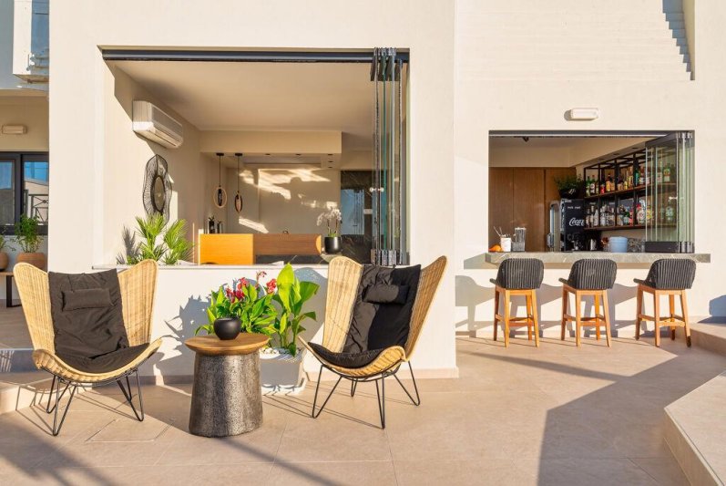 Kréta Stalida utazás Minois Boutique Hotel