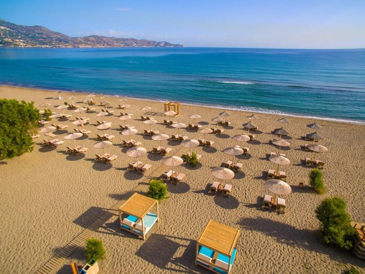 Kréta Amoudara utazás Enorme Armonia Beach