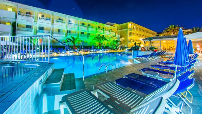 Zakynthos Laganas utazás Poseidon Beach Hotel
