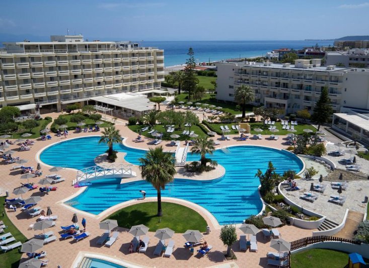 Rodosz Ialyssos utazás Electra Palace