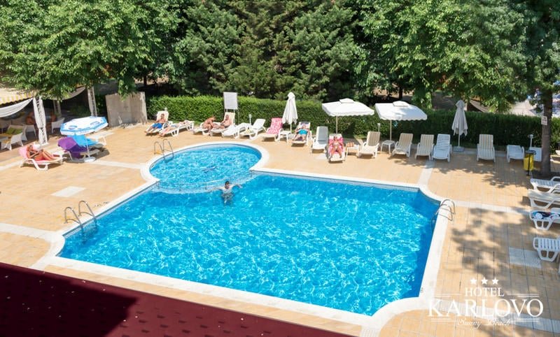 Napospart utazás Hotel Karlovo