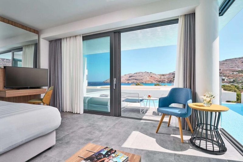 Rodosz Lindos utazás Lindos Grand Resort & Spa