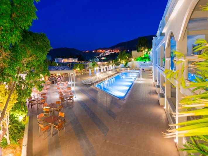 Rodosz utazás Lindos White Hotel & Suites