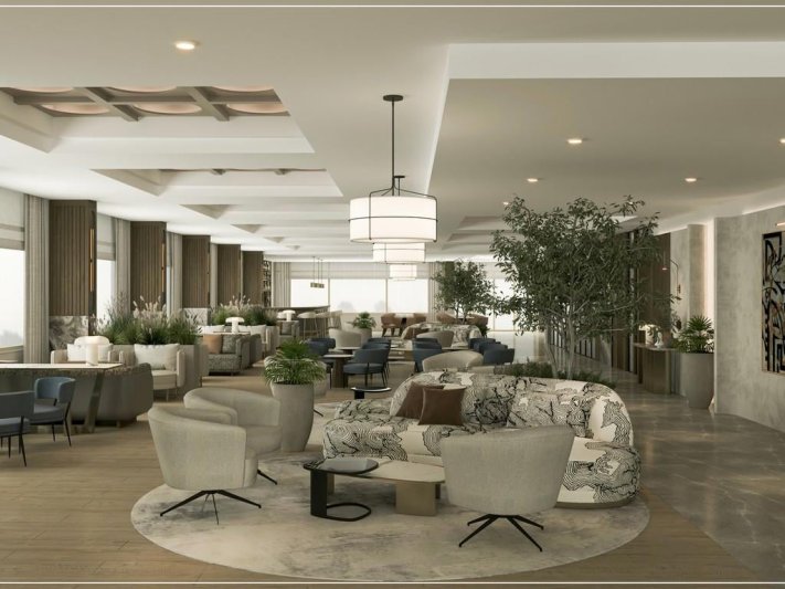 Trendy Palm Beach Side