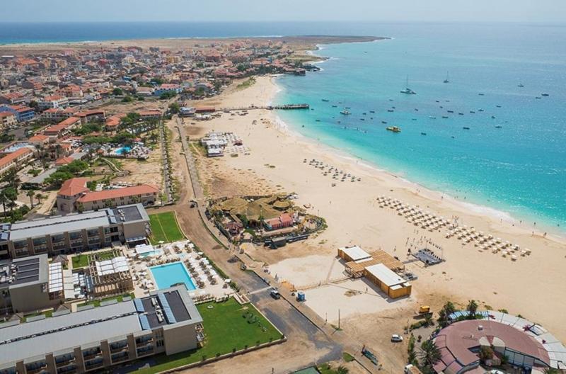 Oa Salinas Sea Zöld-foki-szigetek Sal
