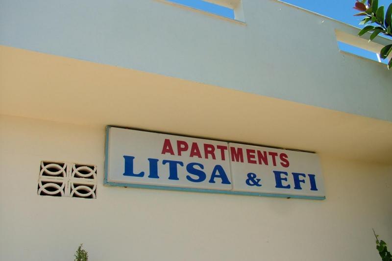 Kréta Stalis utazás Litsa Efi Apart.