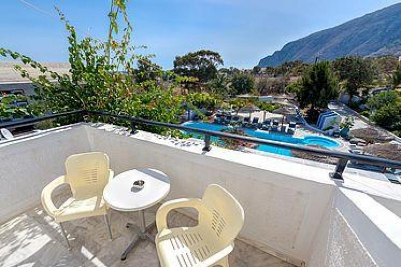 Szantorini Kamari utazás Alia Hotel