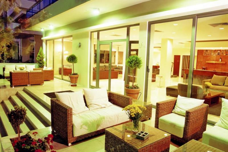 Rodosz Rhodes utazás Angela Suites & Lobby