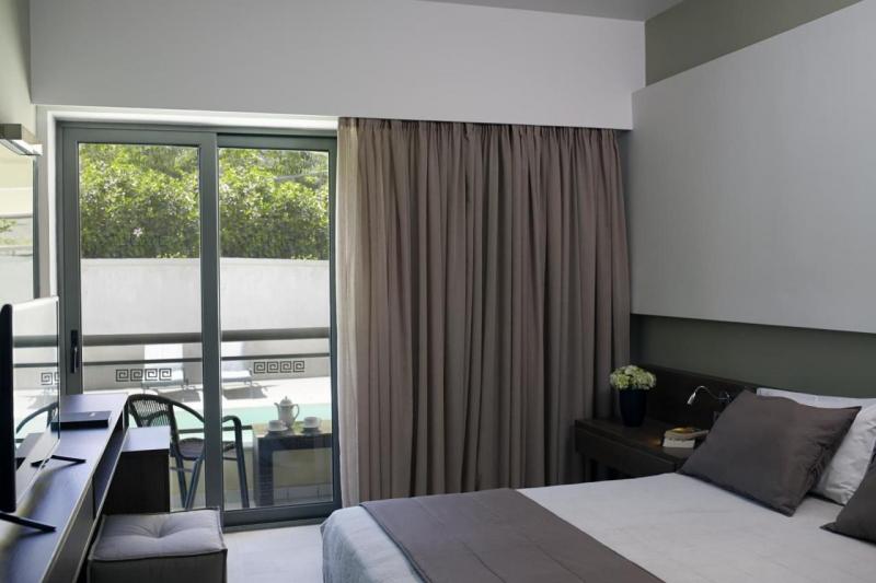 Rodosz Rhodes utazás Angela Suites & Lobby