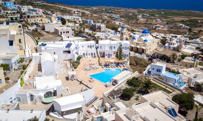 Szantorini Fira utazás Dream Island Hotel