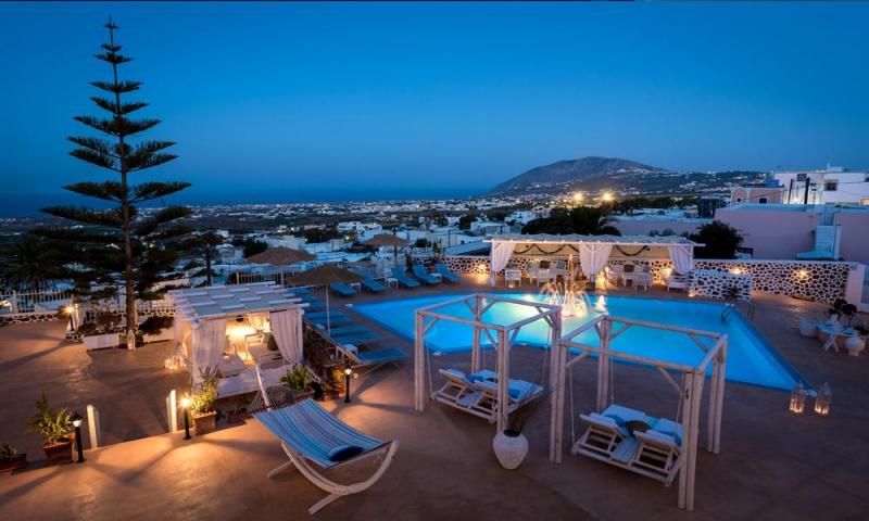 Szantorini Fira utazás Dream Island Hotel