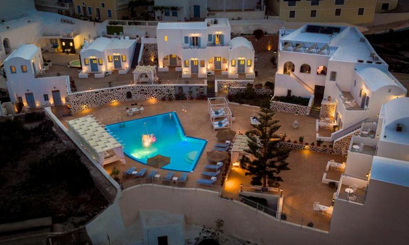 Szantorini Fira utazás Dream Island Hotel