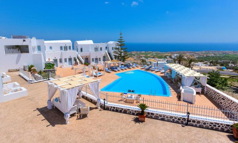 Szantorini Fira utazás Dream Island Hotel