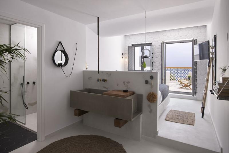 Szantorini Kamari utazás Afroditi Venus