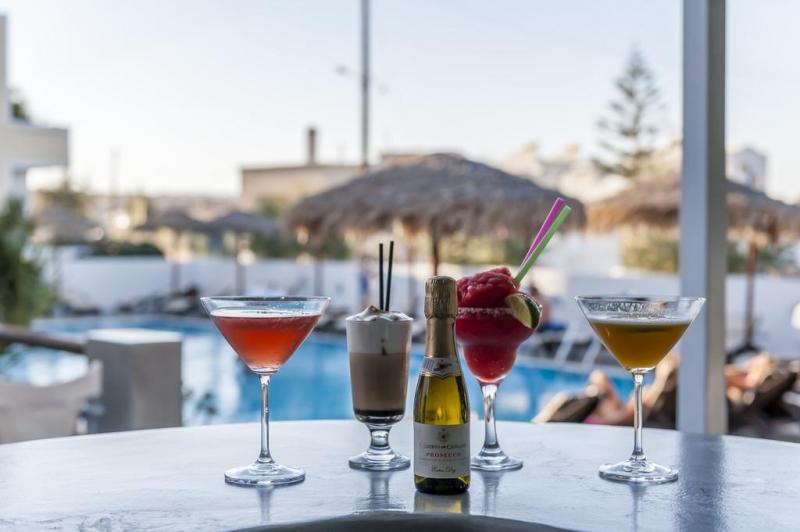 Szantorini Kamari utazás Alexandra Hotel & Apartments