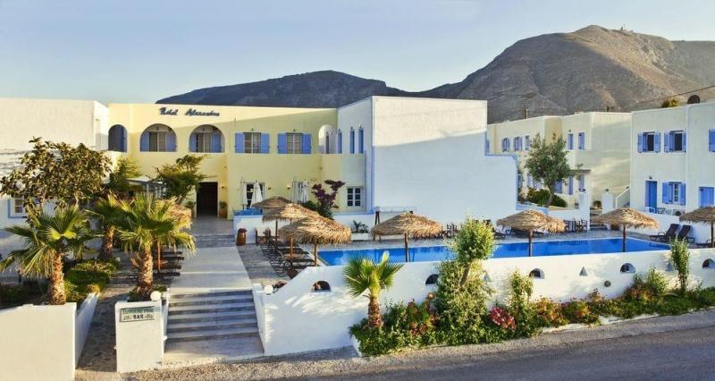 Szantorini Kamari utazás Alexandra Hotel & Apartments