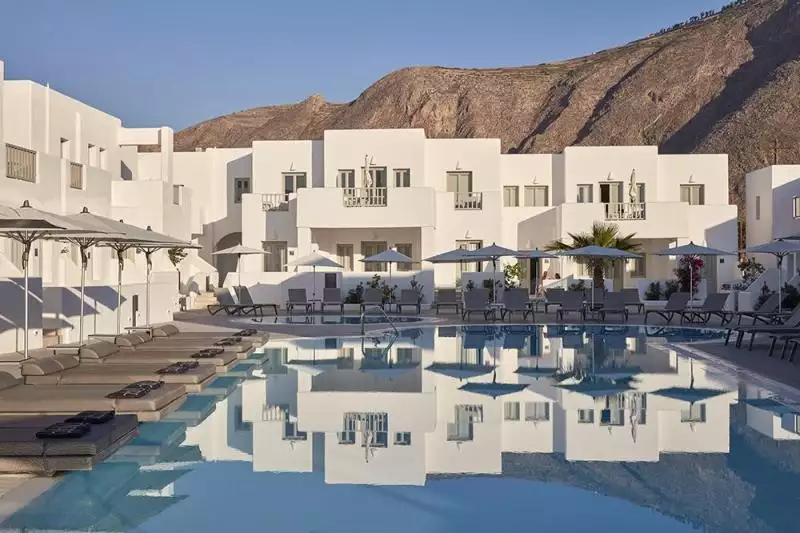 Aqua Blue Hotel Szantorini Perissa