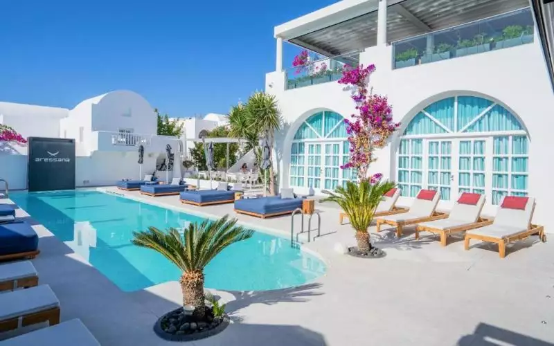 Aressana Spa Hotel & Suites Szantorini Fira