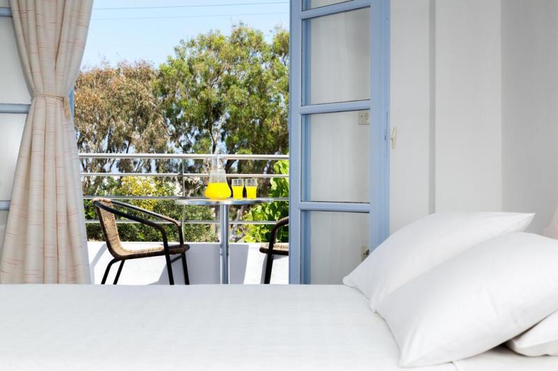 Szantorini Kamari utazás Areti Hotel