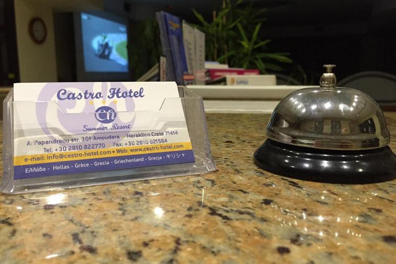 Kréta Amoudara utazás Castro Hotel