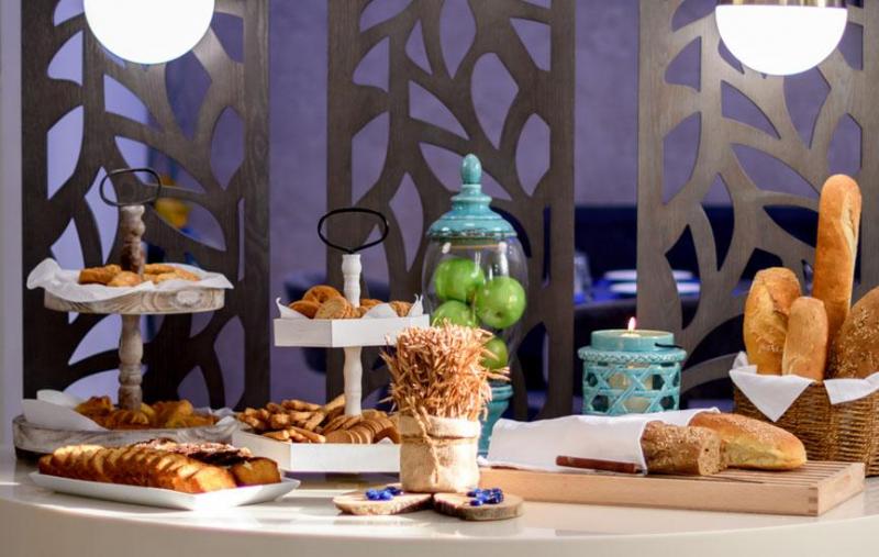 Szantorini Fira utazás Deadalus Hotel