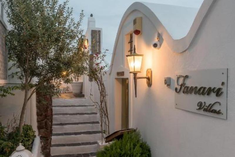 Szantorini Oia utazás Fanari Villas