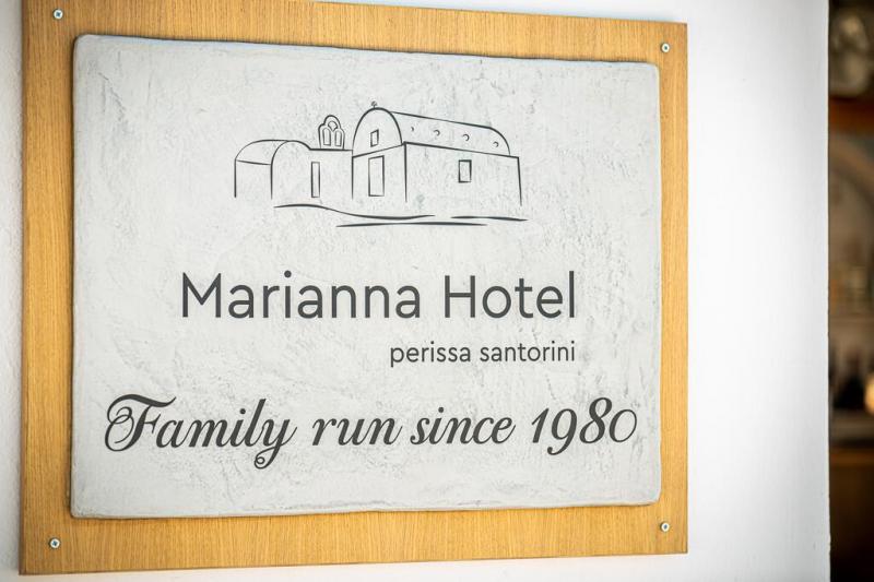 Szantorini Perissa utazás Marianna Hotel