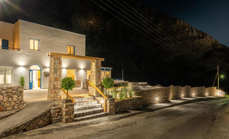 Szantorini Perissa utazás Marianna Hotel