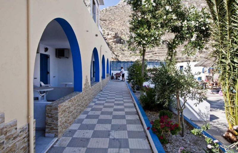 Szantorini Perissa utazás Marianna Hotel