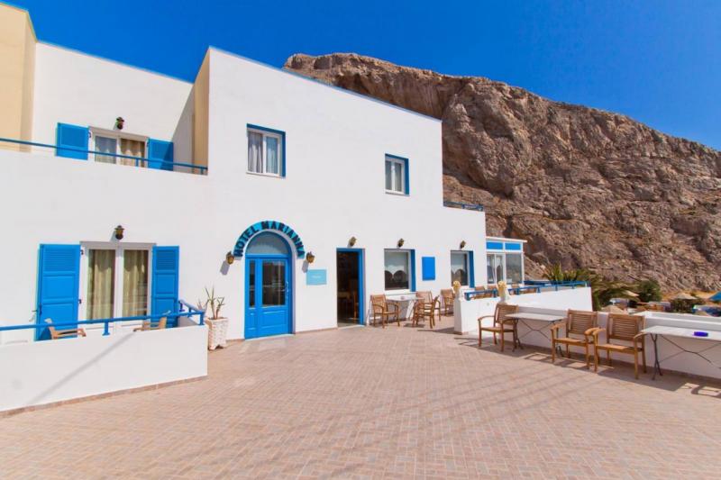 Szantorini Perissa utazás Marianna Hotel