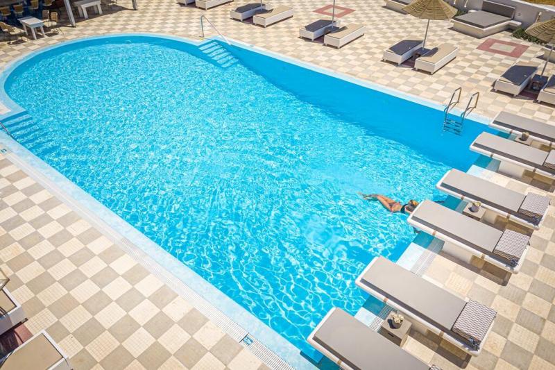 Szantorini Perissa utazás Marianna Hotel