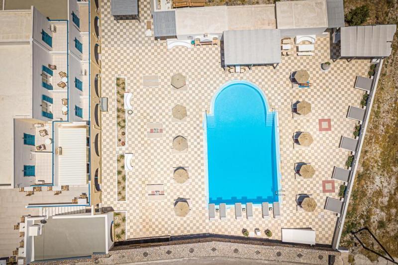 Szantorini Perissa utazás Marianna Hotel