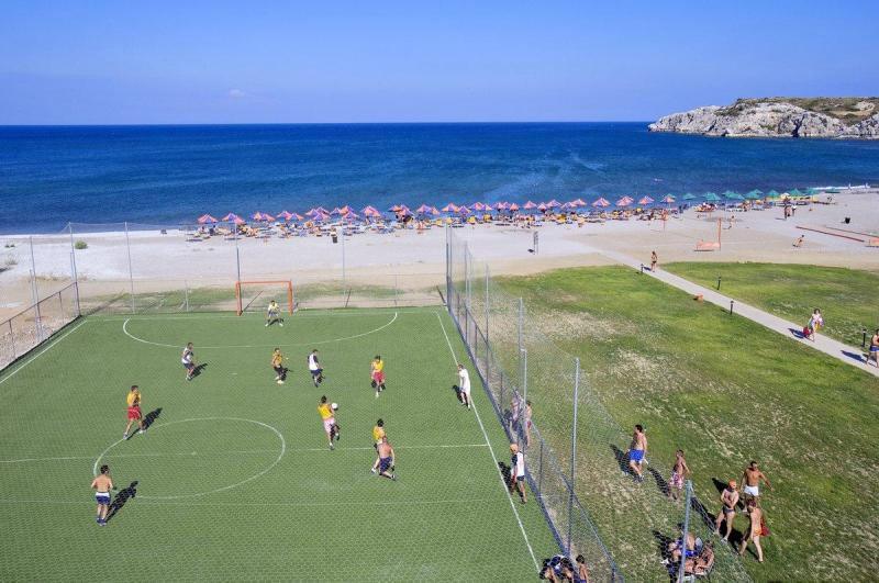 Rodosz Kolymbia utazás Myrina Beach