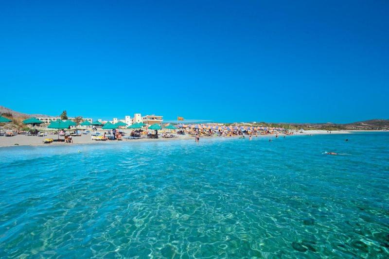 Rodosz Kolymbia utazás Myrina Beach