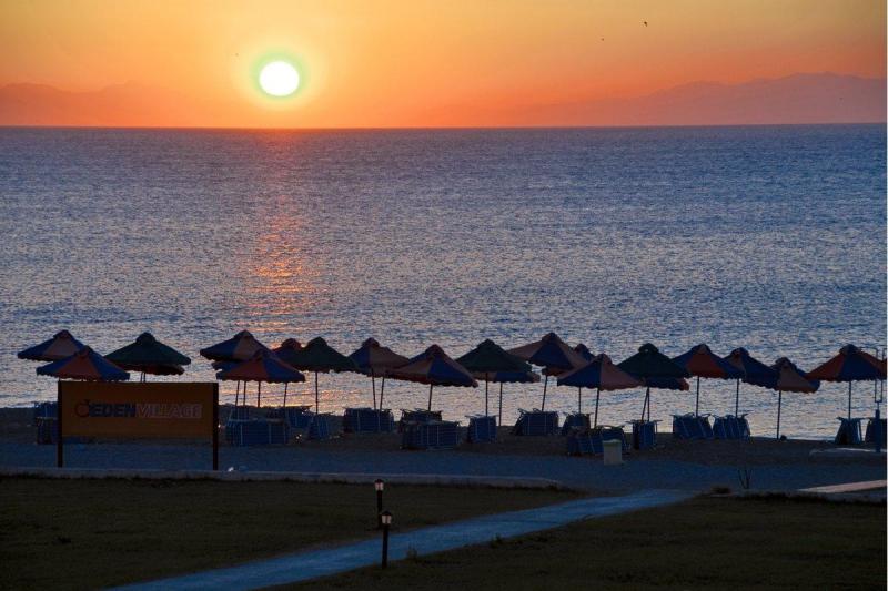 Rodosz Kolymbia utazás Myrina Beach