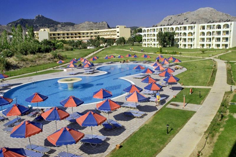 Rodosz Kolymbia utazás Myrina Beach