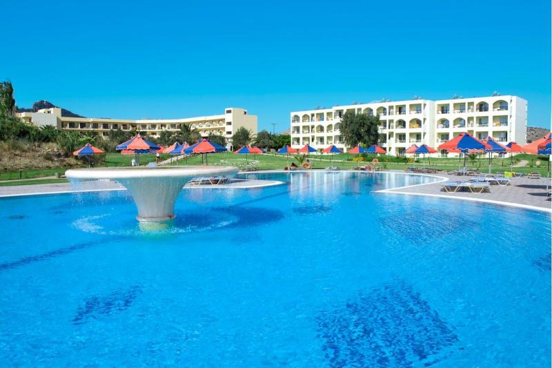 Rodosz Kolymbia utazás Myrina Beach