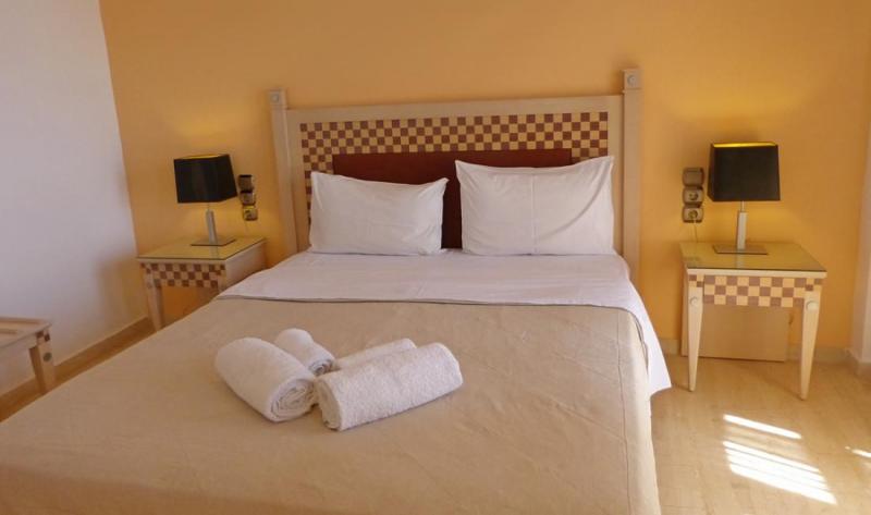 Szantorini Kamari utazás Oxygen Sea Side Hotel