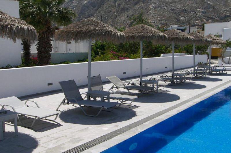 Szantorini Kamari utazás Oxygen Sea Side Hotel