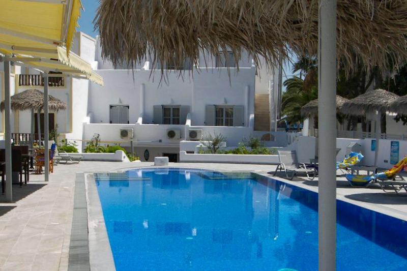 Szantorini Kamari utazás Oxygen Sea Side Hotel