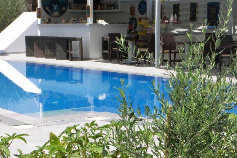 Szantorini Kamari utazás Oxygen Sea Side Hotel