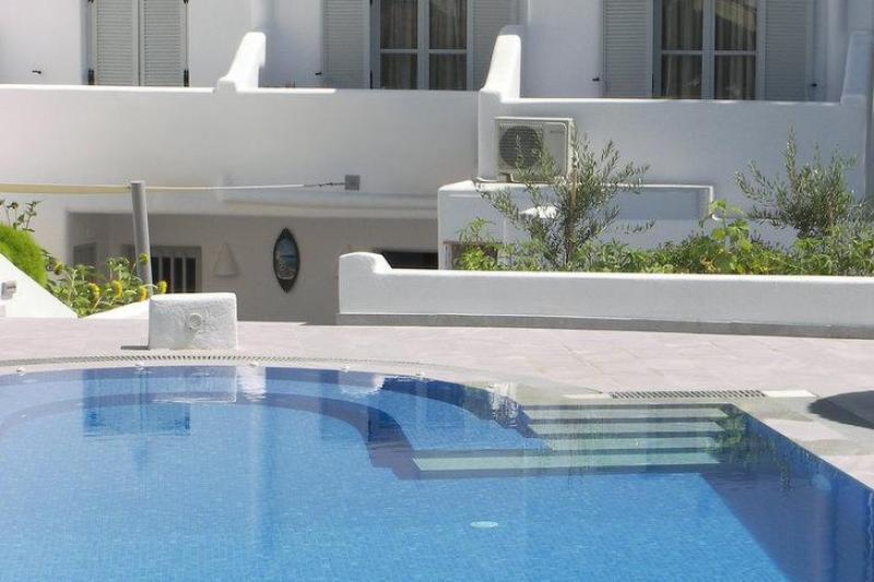 Szantorini Kamari utazás Oxygen Sea Side Hotel